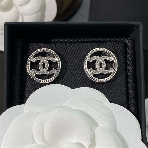 chanel double c|authentic chanel double c earrings.